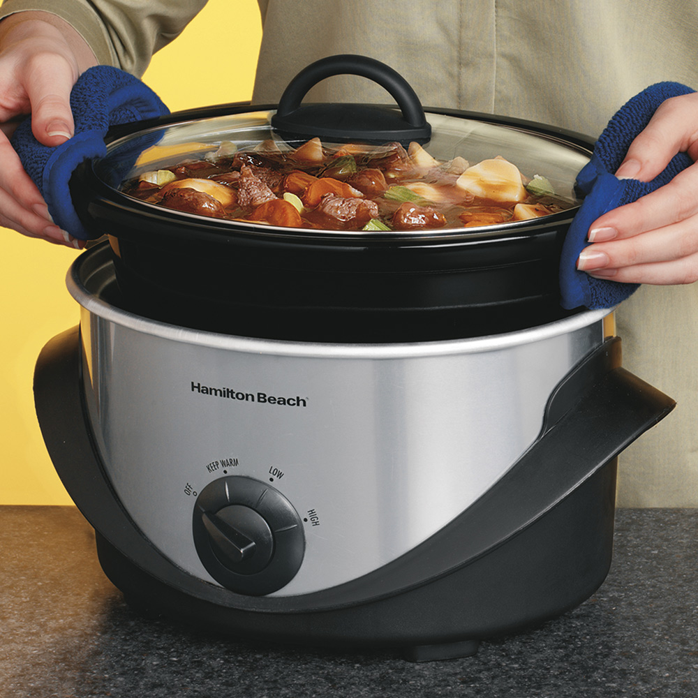 Crock Pot 6qt Choose-a-crock Slow Cooker - Stainless Steel : Target