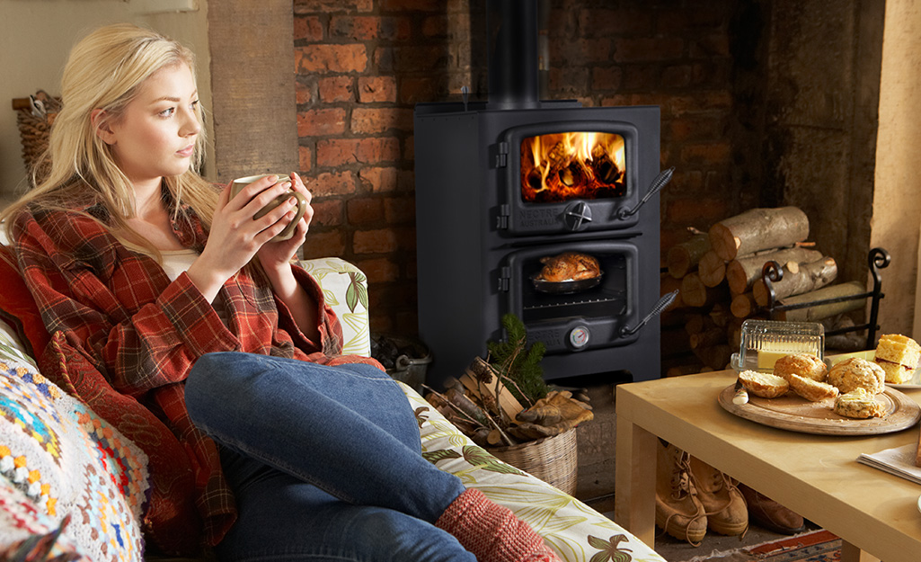 Wood Cook Stove Installation