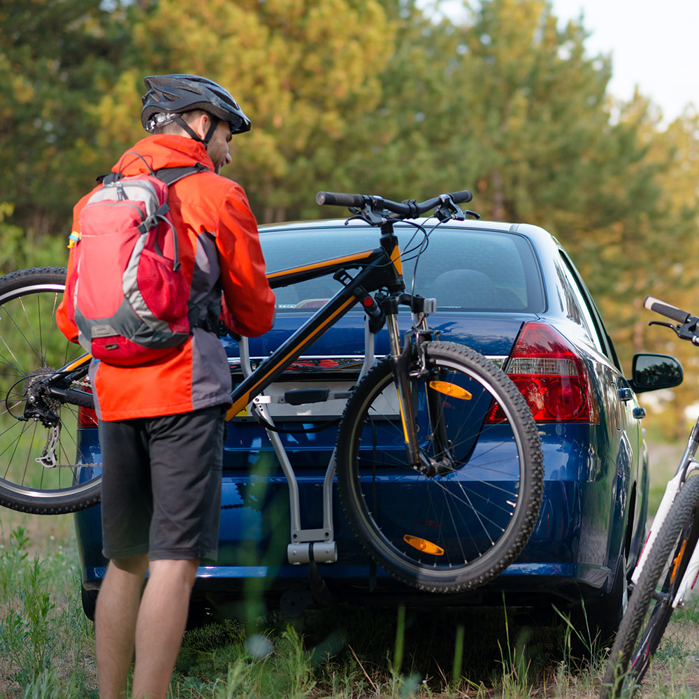 diy car bike rack