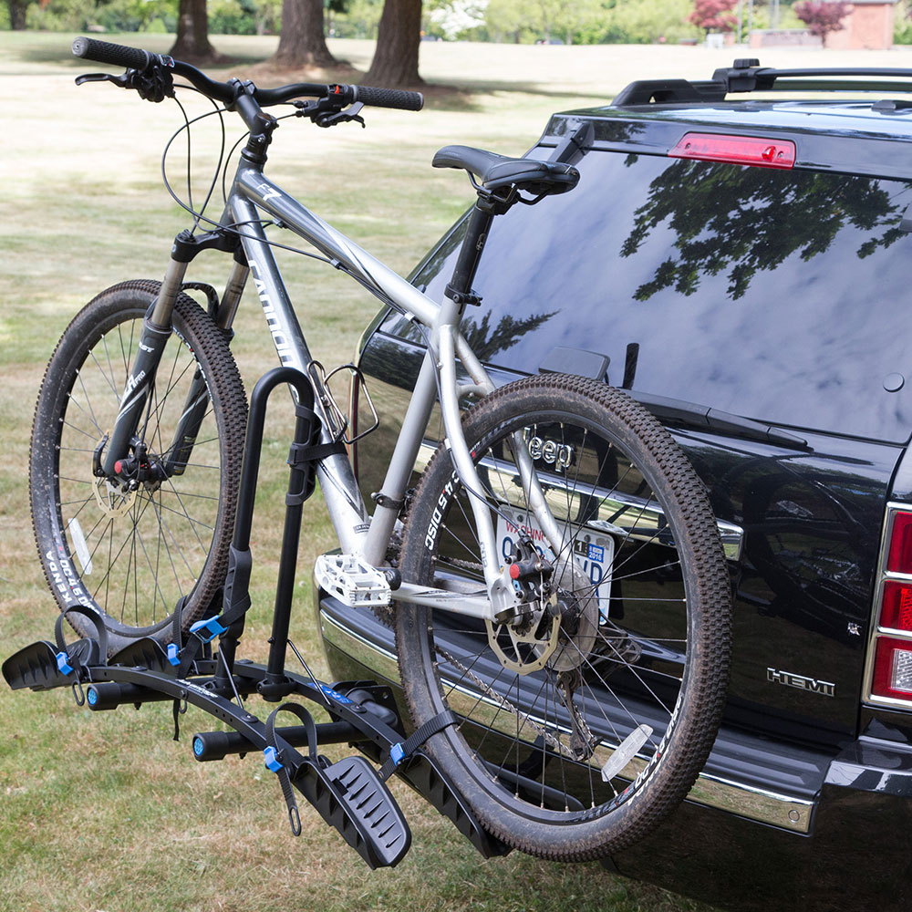 temporary bike rack for car