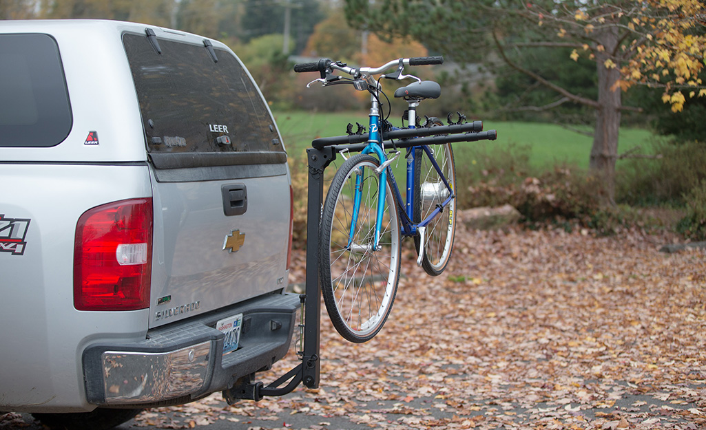 temporary bike rack for car