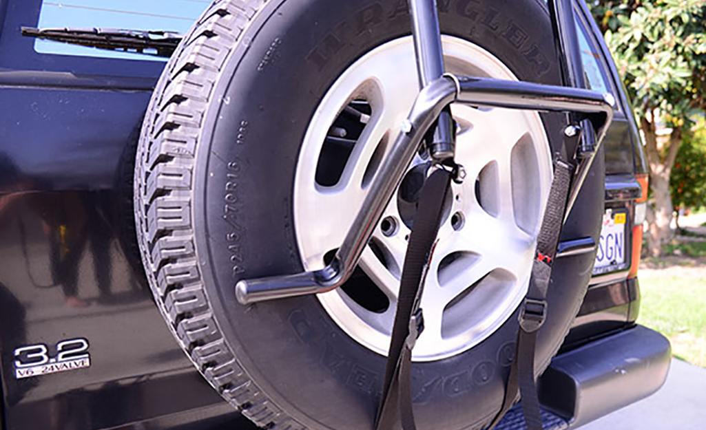 bike rack for suv with spare tire