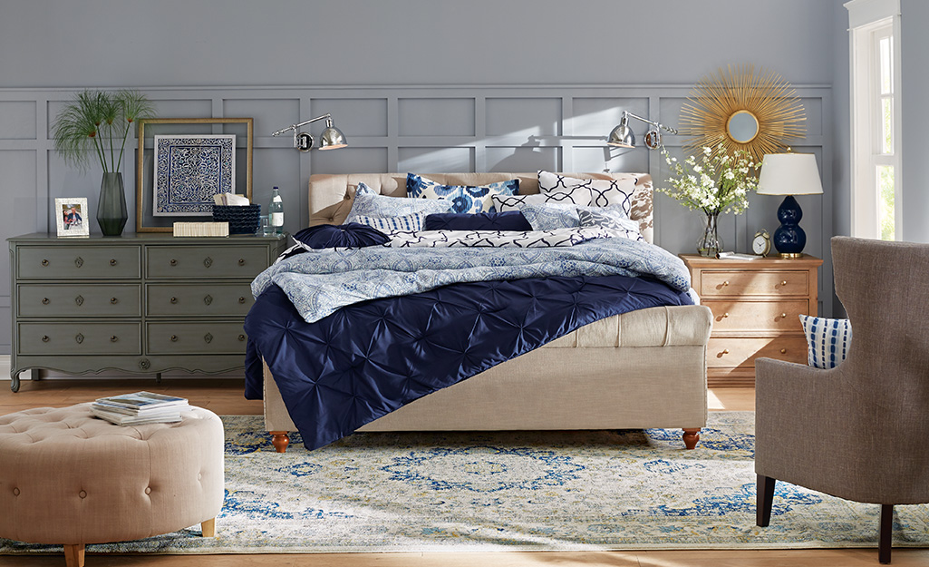 Blue Bedroom Ideas The Home Depot