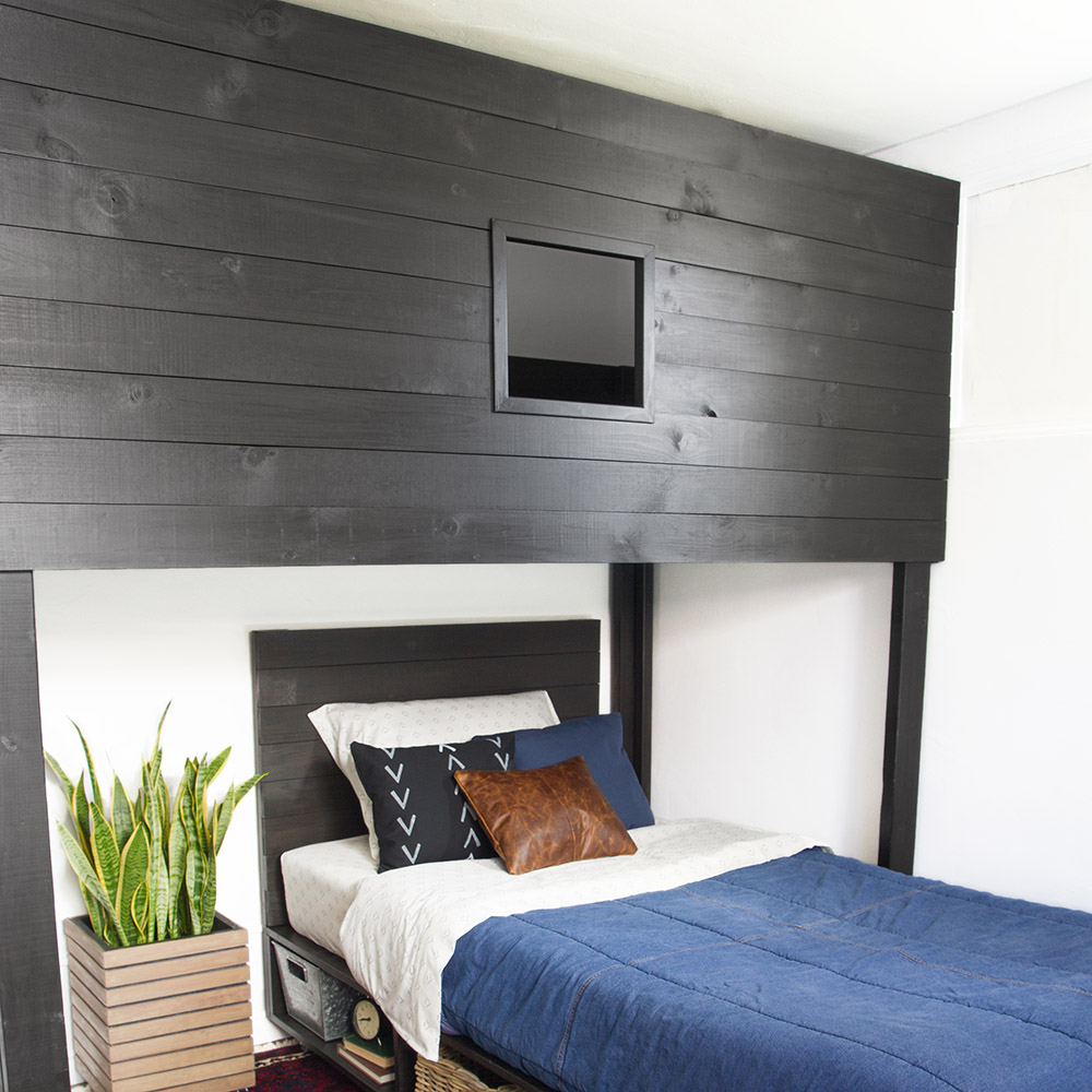 Building A Diy Modern Loft Bed For Teens, Modern Bunk Bed Plans