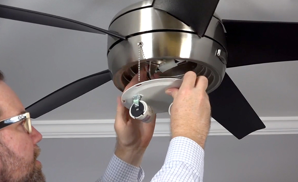 Ceiling Fan Light Troubleshooting - How To Take The Light Cover Off A Ceiling Fan
