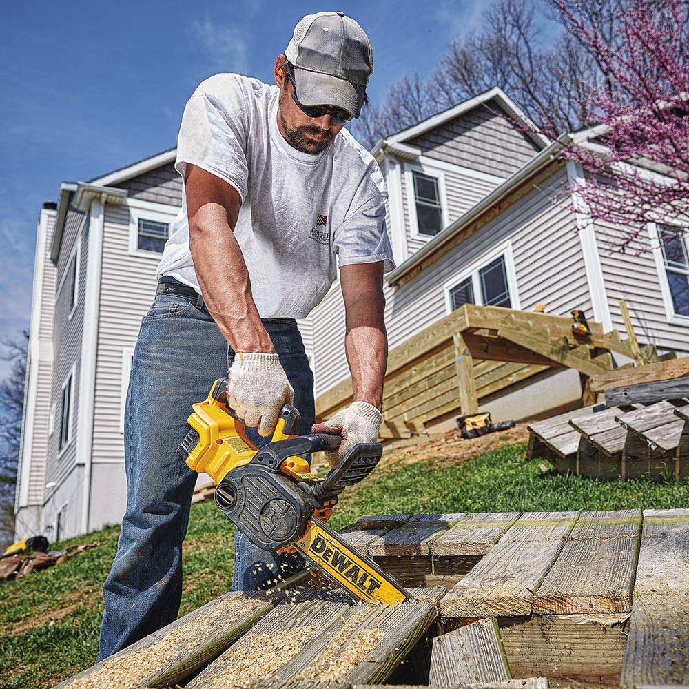 Dewalt chainsaw discount at home depot