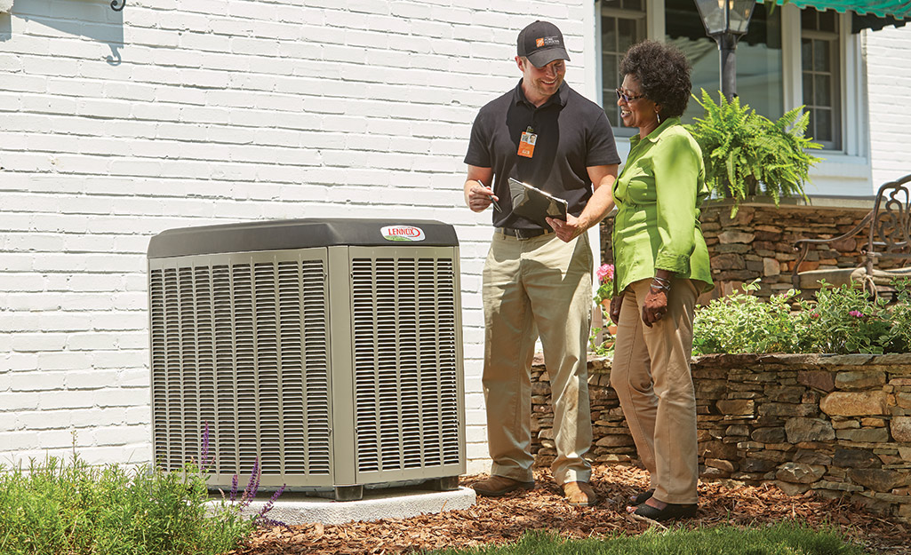 Home depot store heat pump