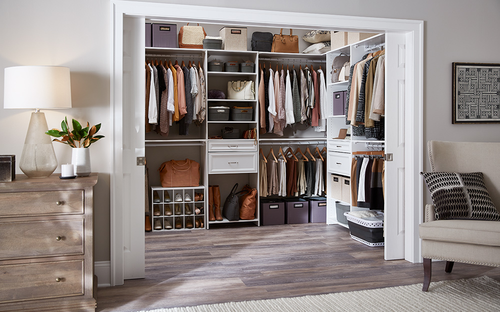 Closet Organization and Shelving Ideas - The Home Depot