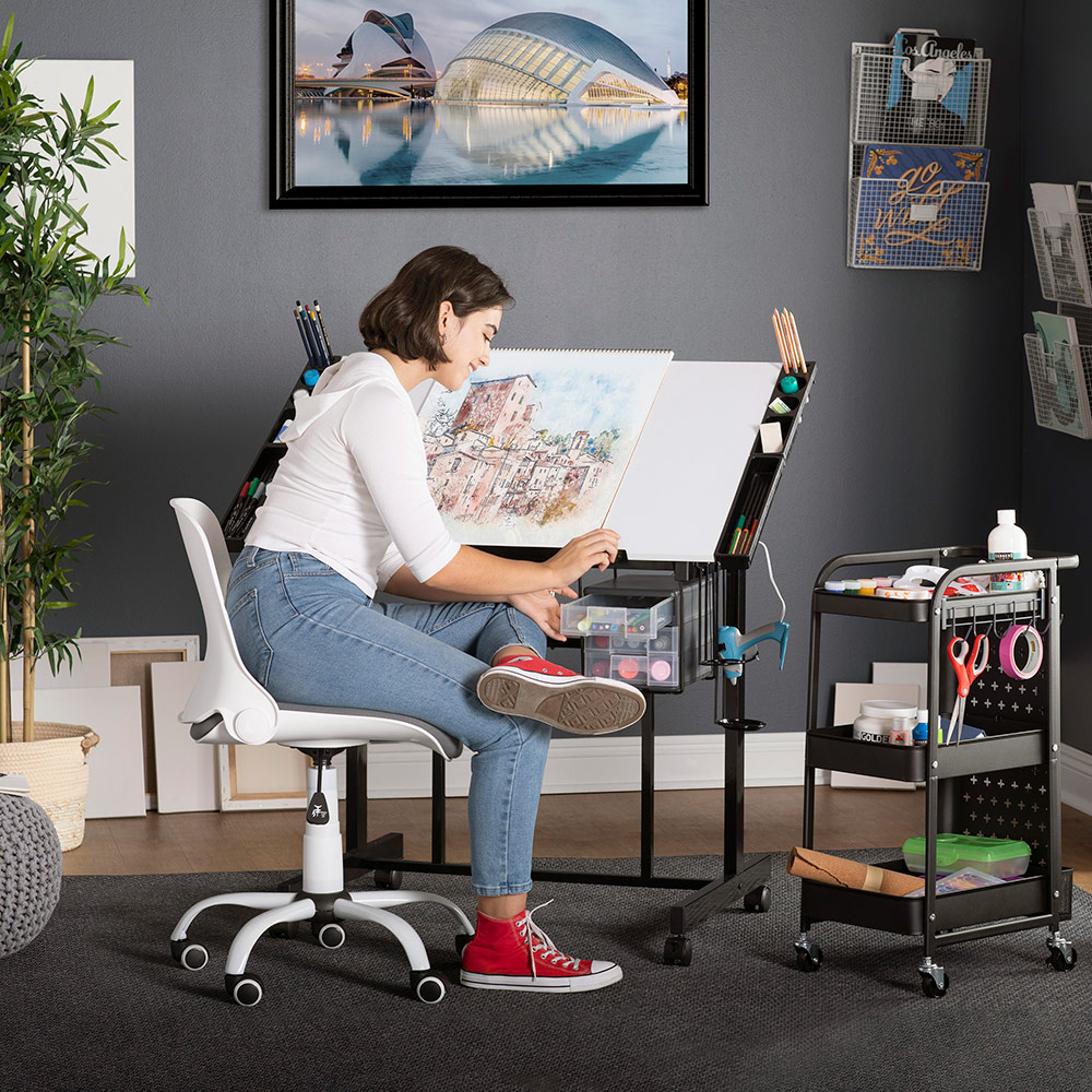 Express your creative side in a space that fits your craft and budget
