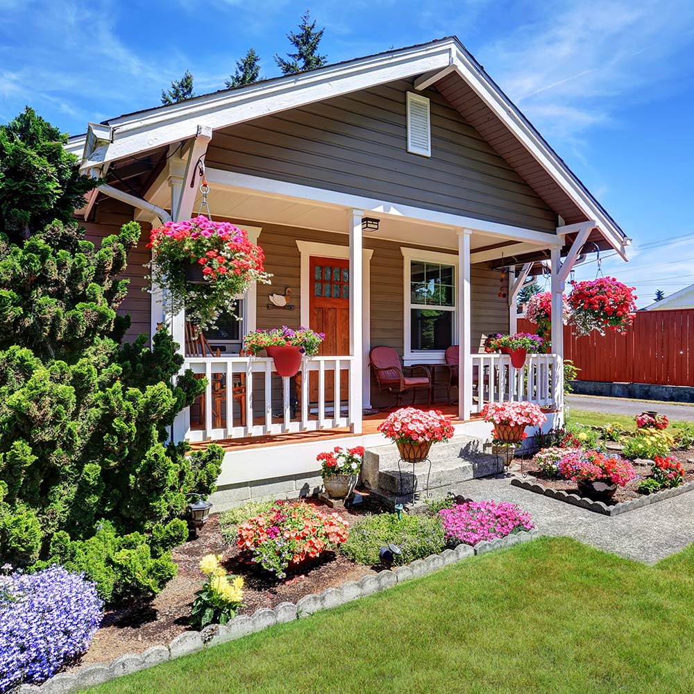 under deck landscape ideas