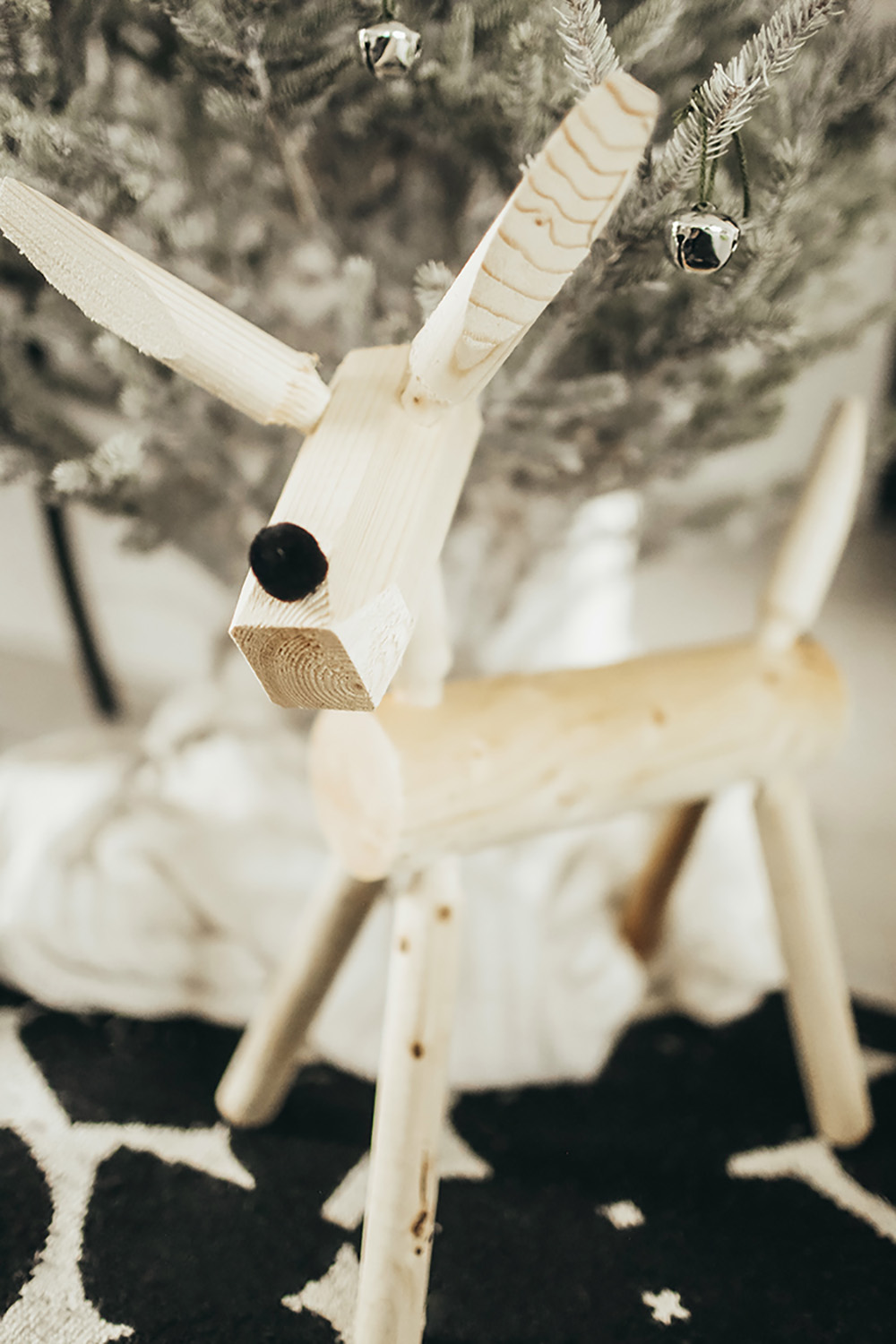 Wooden reindeer Wooden reindeer