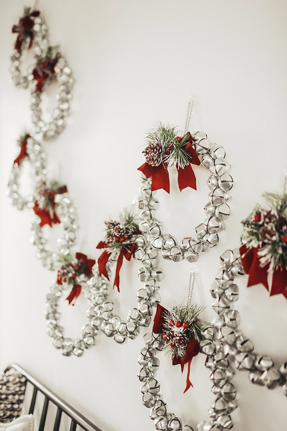 Bell reefs hanging on wall Bell reefs hanging on wall