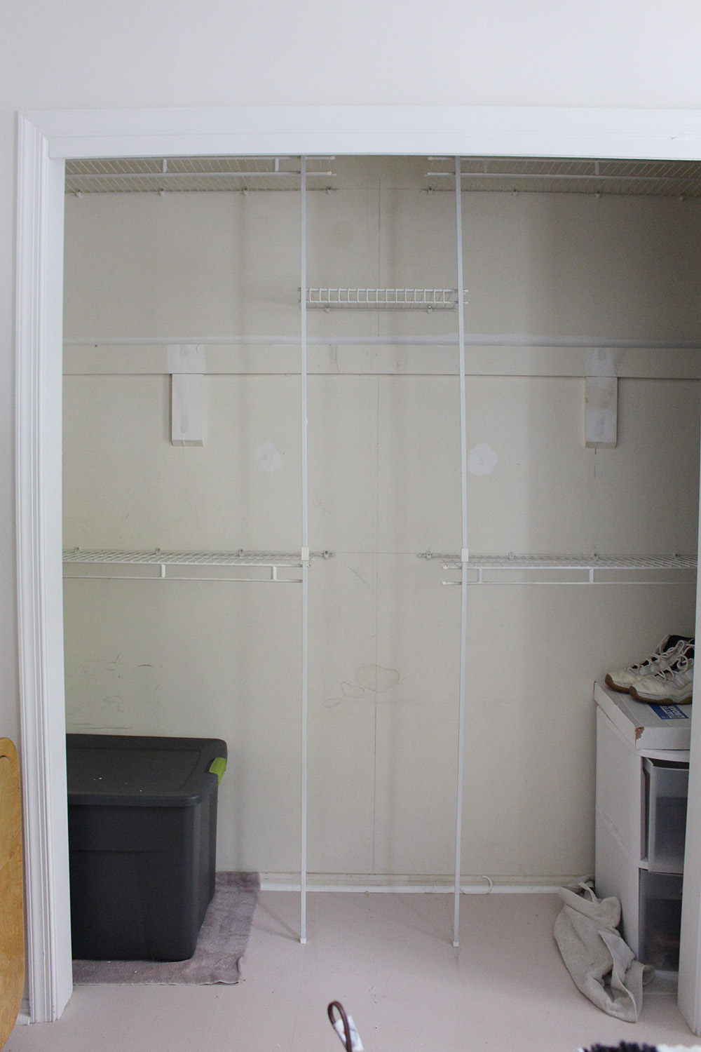 DIY Closet Shelves for any skill level - The DIY Vibe