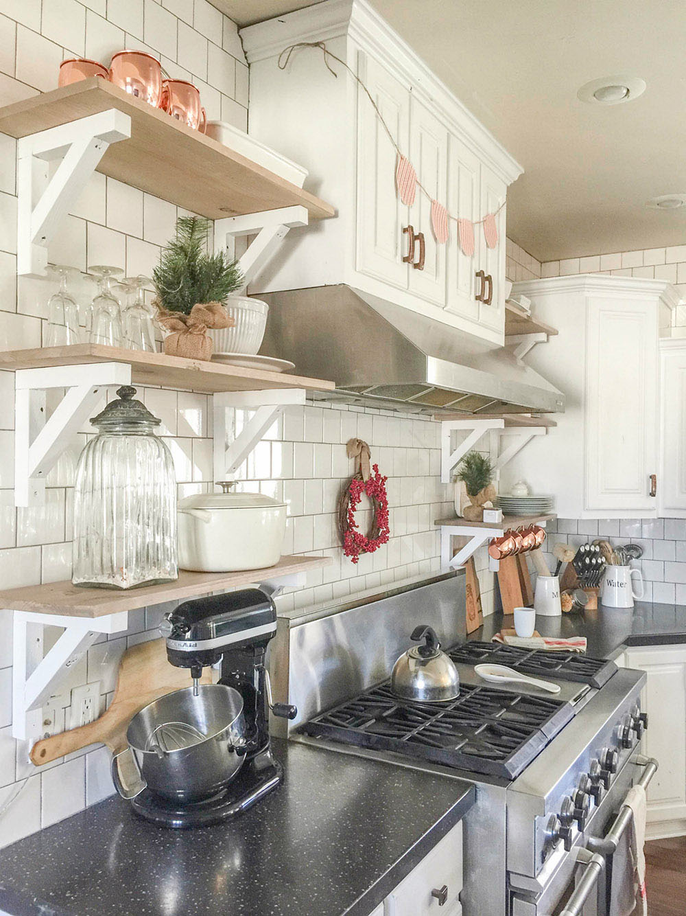 How I Built My DIY Farmhouse Vent Hood Cover  Kitchen hood design,  Farmhouse kitchen remodel, Kitchen vent