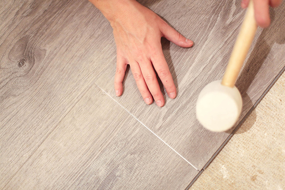 How to Install Luxury Vinyl Plank Flooring (DIY)