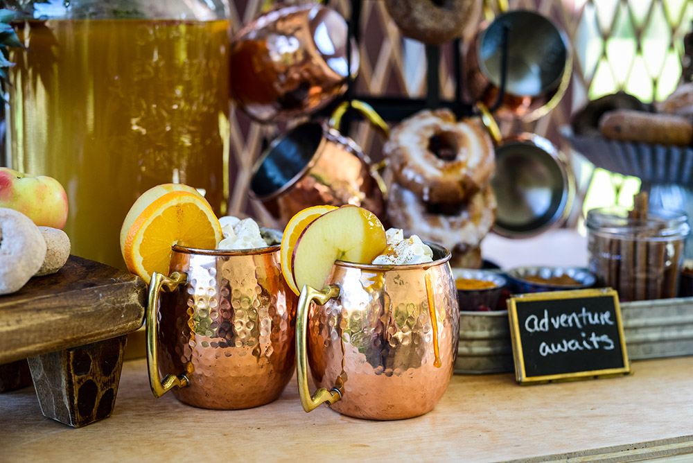 DIY Potting Bench + Apple Cider Bar - The Home Depot