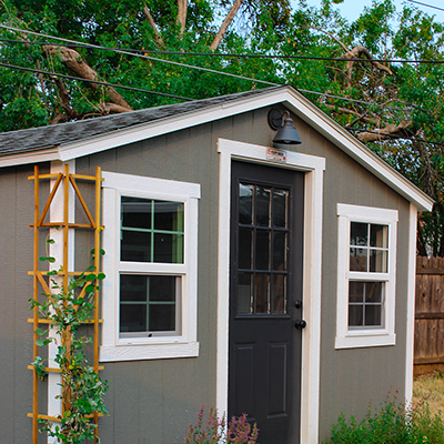 Details about   Peak Style Instant Framing Kit Garden Utility Garage Outdoor Wood Storage Shed 