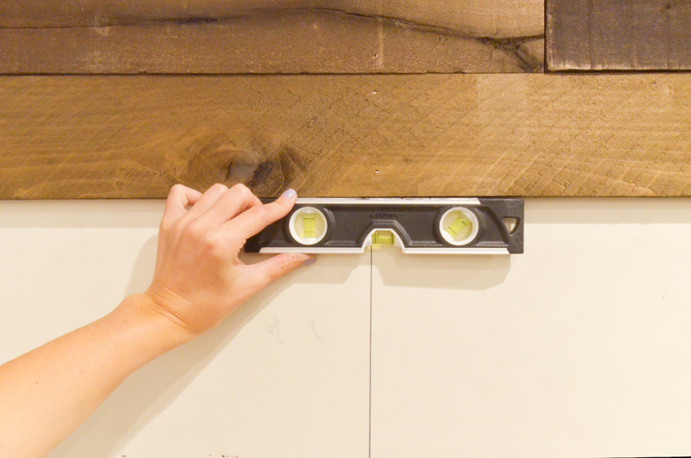 DIY Weathered Wood Accent Wall DIY Weathered Wood Accent Wall