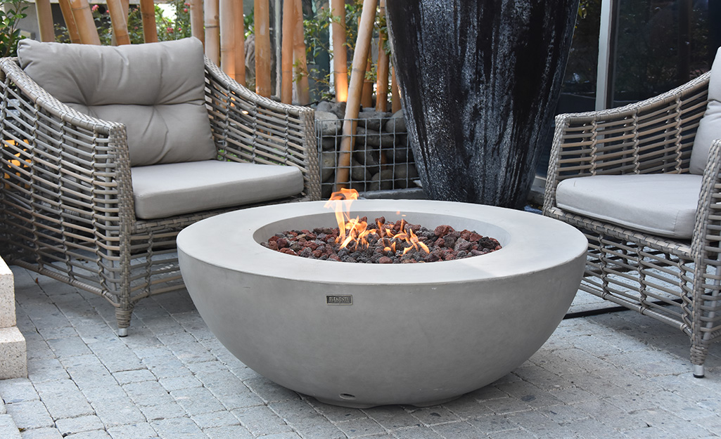 Fire Pit Ideas, Can You Use A Gas Fire Pit On Covered Porch