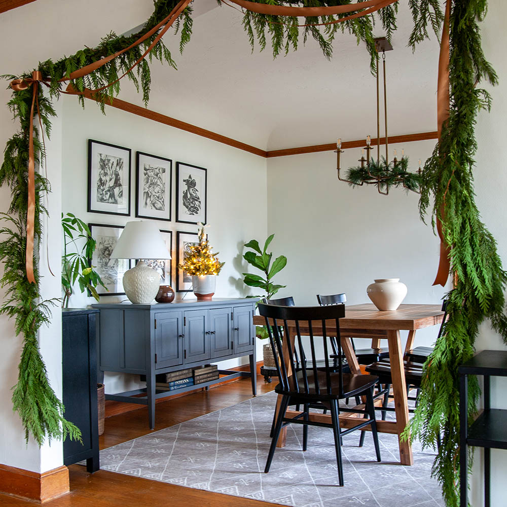 Fresh Faux Greenery and Classic Christmas Decor - The Home Depot