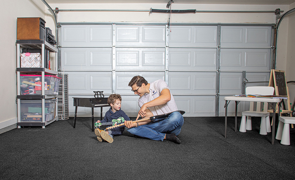 Garage flooring