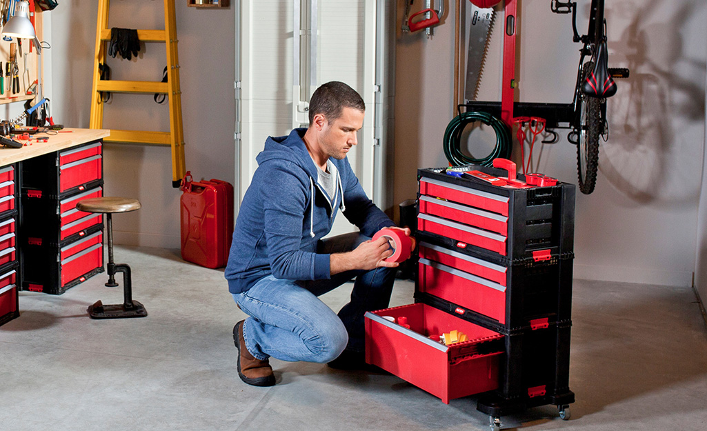 Storage Organizers + Tool Boxes