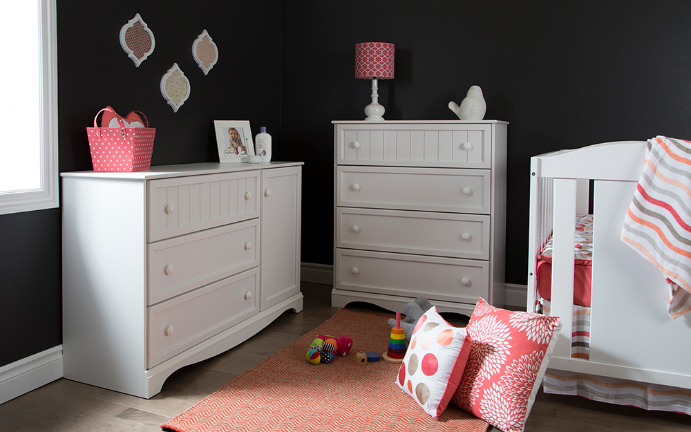 rose gold changing table