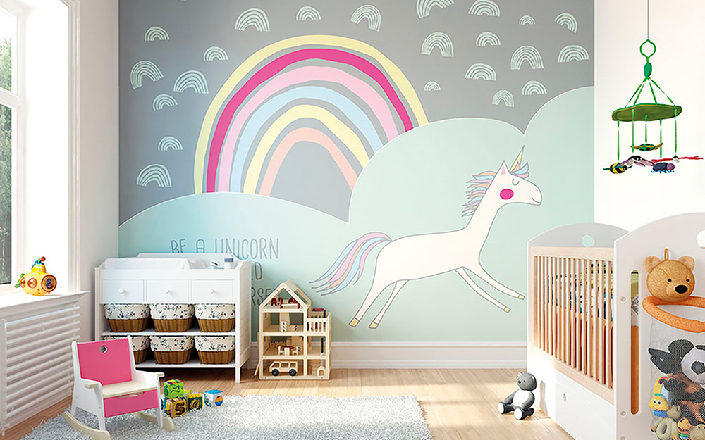 Wall designs 2024 for baby rooms