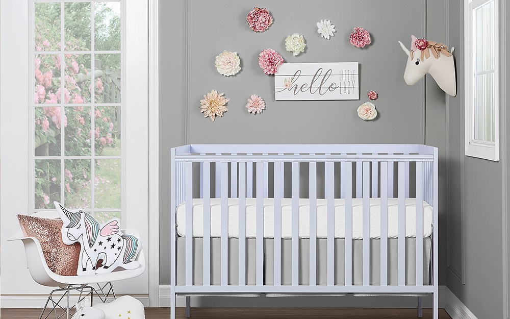 white cribs for baby girl