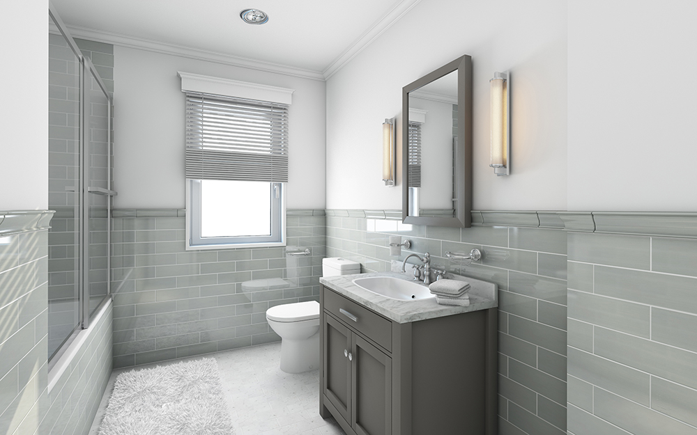 Gray Bathroom Ideas - The Home Depot