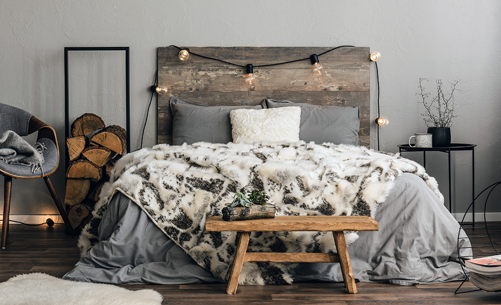 decor for a grey bedroom