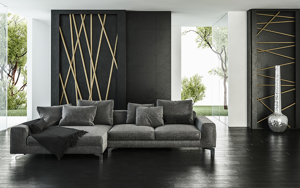 Gray Living Room Ideas, Black And Grey Living Room Set