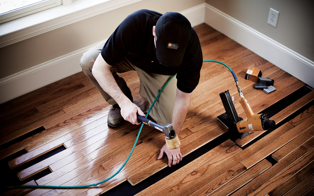 Hard Surface Flooring Installation, How Much Does Home Depot Charge To Install Vinyl Sheet Flooring