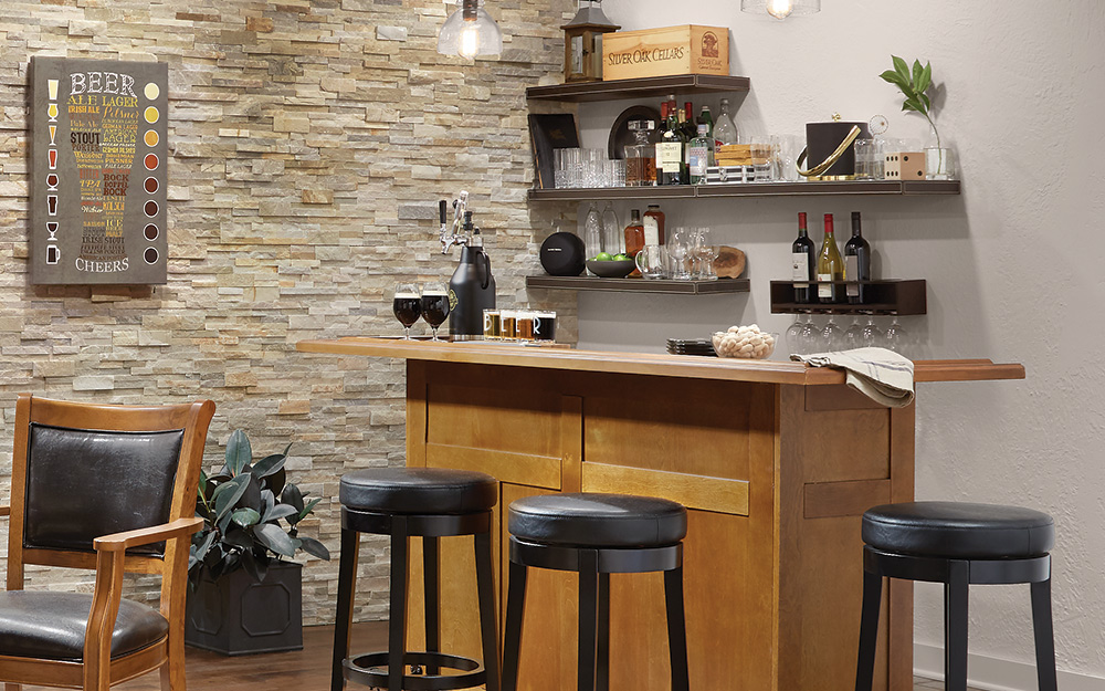 Qué necesito para hacer un bar en casa? – The Home Depot Blog