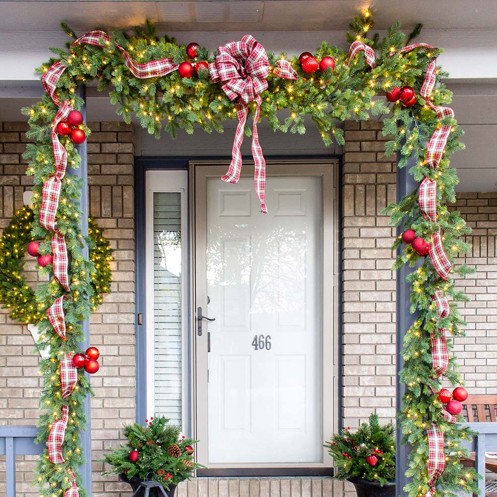 How to Add Christmas Cheer to Your Front Door - The Home Depot