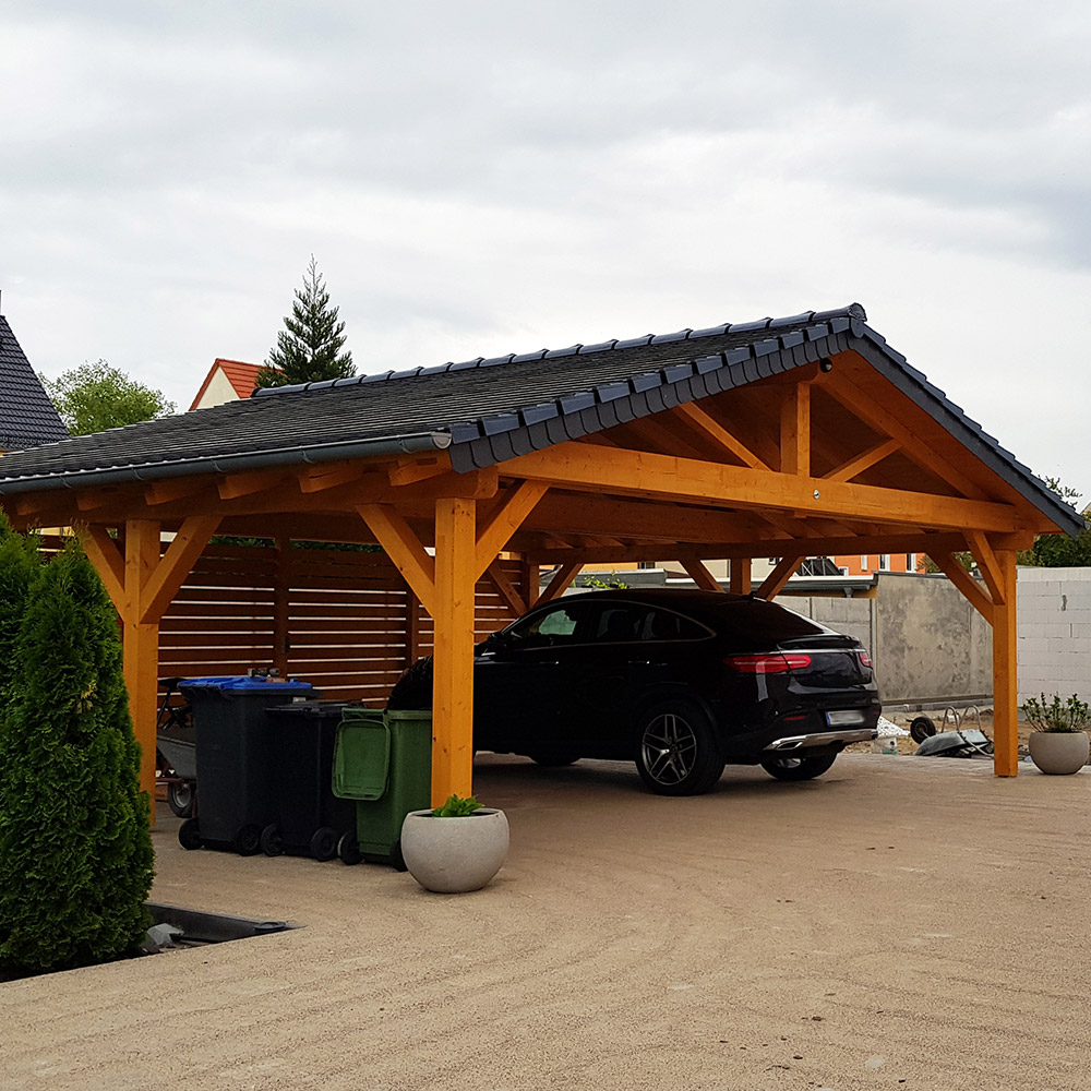 How to build a wood carport