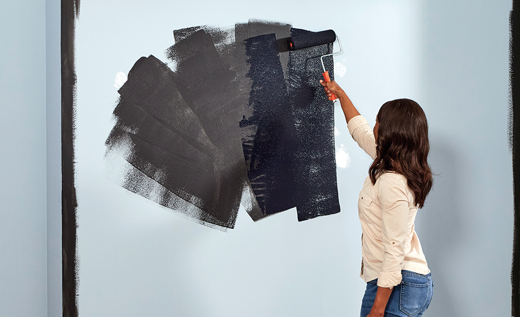 How to Make a Chalkboard Wall The Home Depot