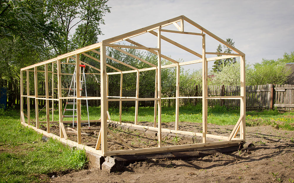 How To Build A Diy Greenhouse Or A Greenhouse From A Kit The Home Depot