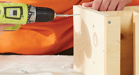 Attach Backboard Attach Backboard