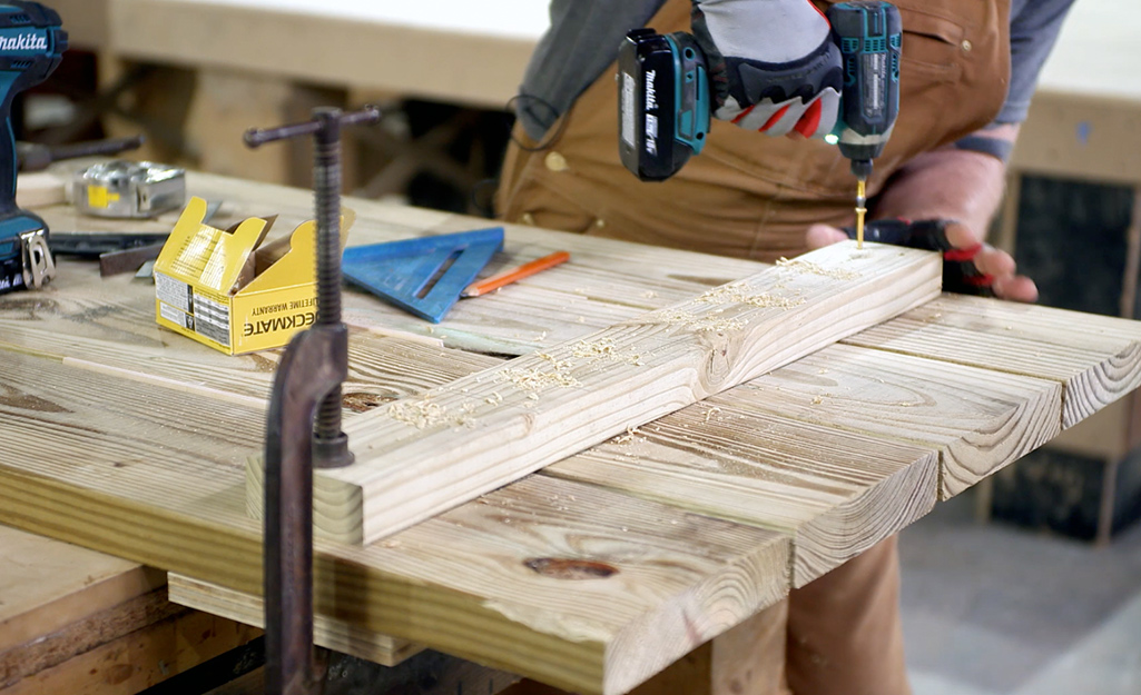 wooden table top picnic