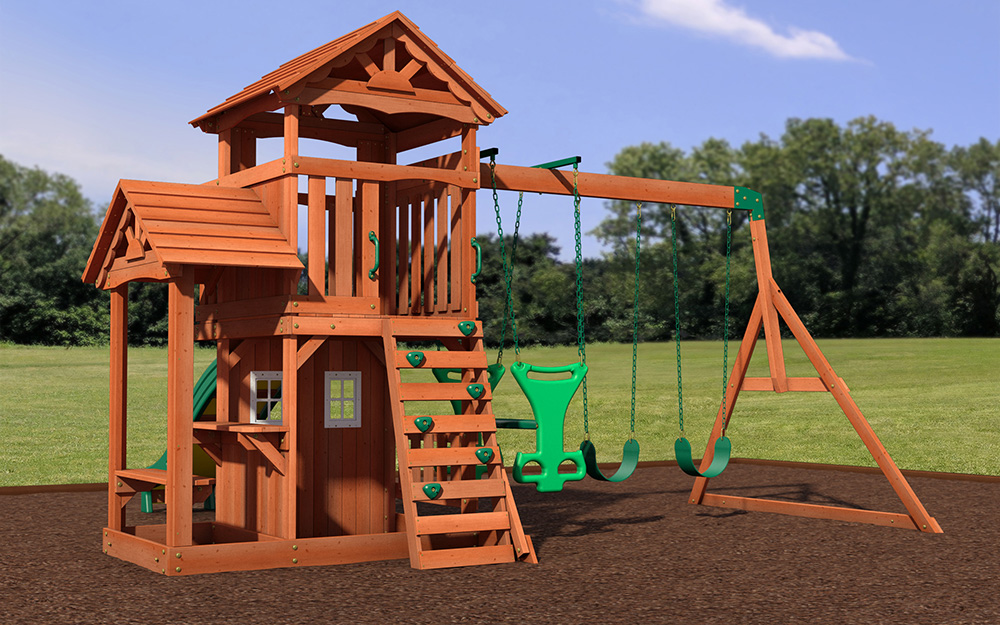 children's wooden playground sets