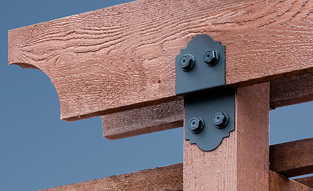 A close-up shot of joists attached to deck. A close-up shot of joists attached to deck.