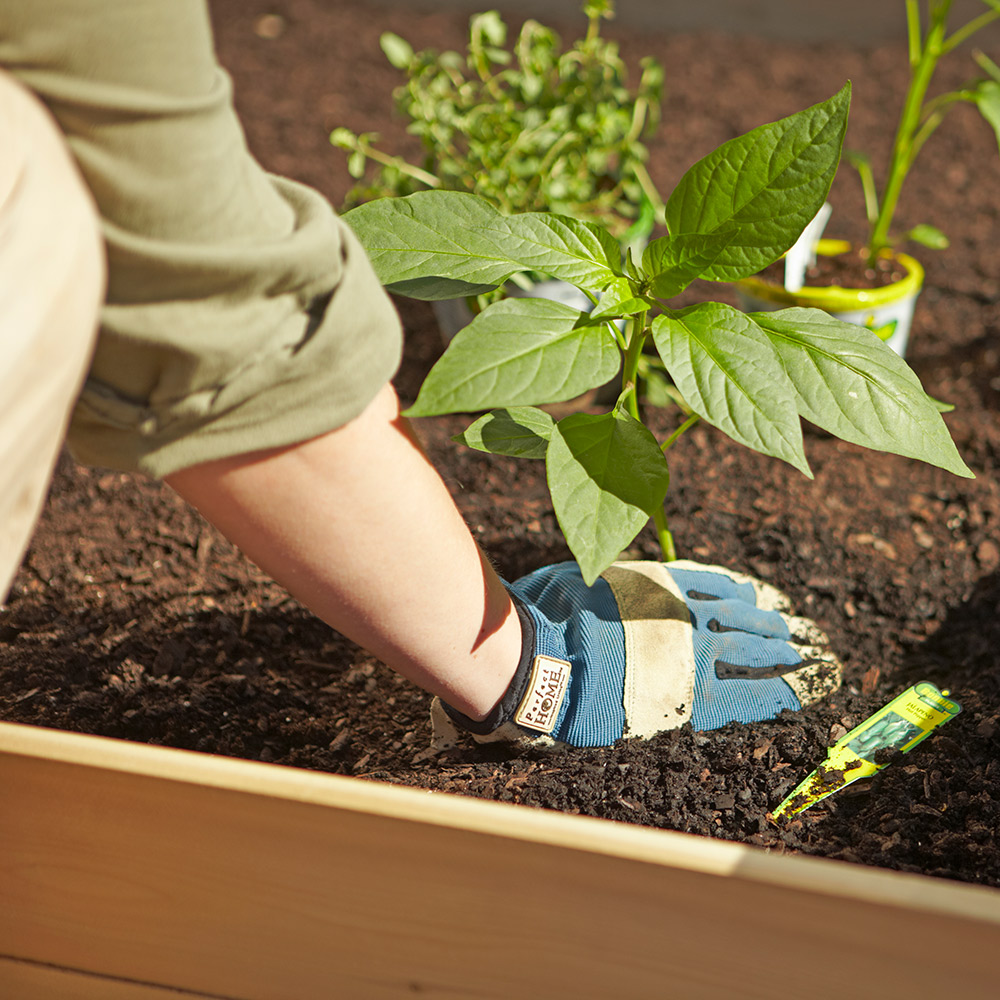 How To Build A Raised Garden Bed The Home Depot