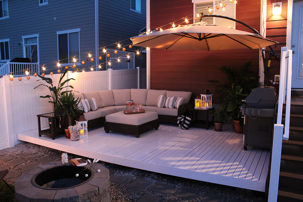 How To Build A Simple Diy Deck On Budget, Under Deck Patio Ideas On A Budget