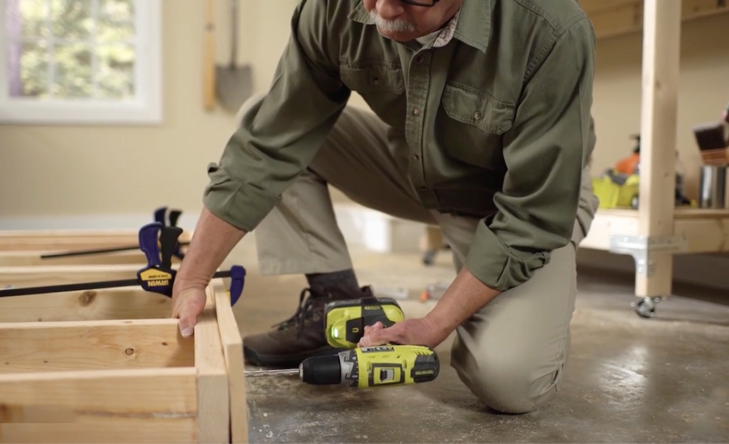 Adding wood side aprons gives the wooden bed frame more strength and a finished look Adding wood side aprons gives the wooden bed frame more strength and a finished look