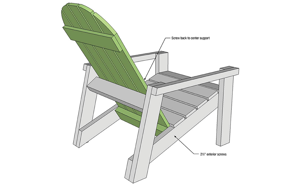 How To Build An Adirondack Chair The Home Depot