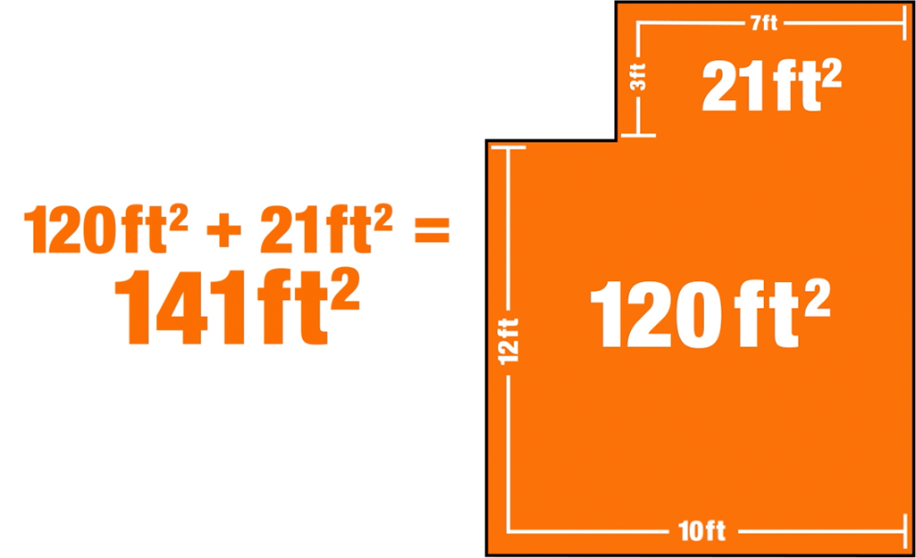 Living Room 320 Square Footage Calculator