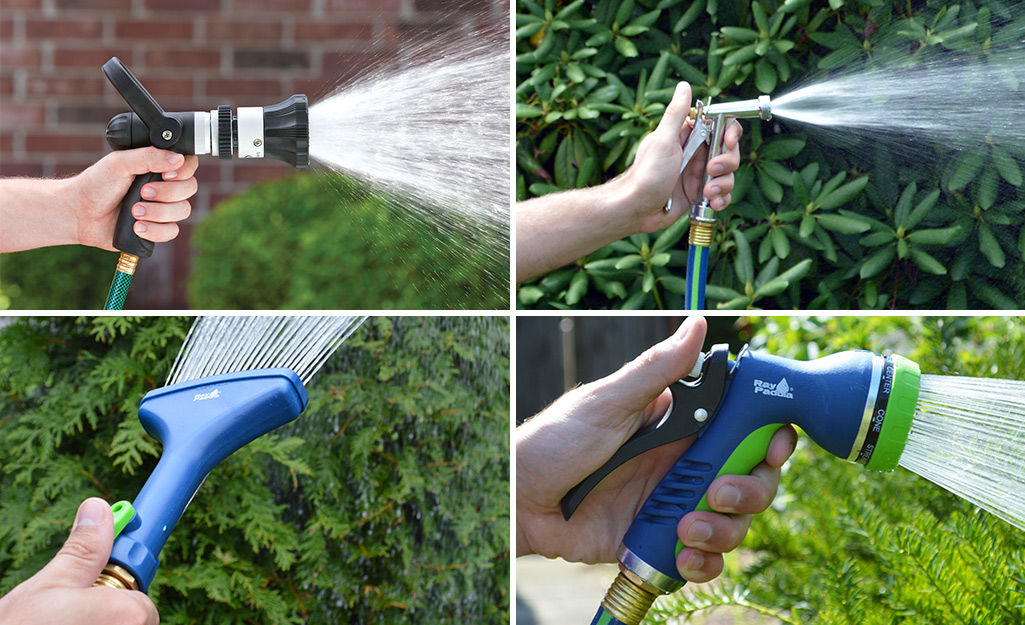 Garden Hose Spray Nozzle 3''/4'' Size Watering Lawn Grass Spray Garden Plant 