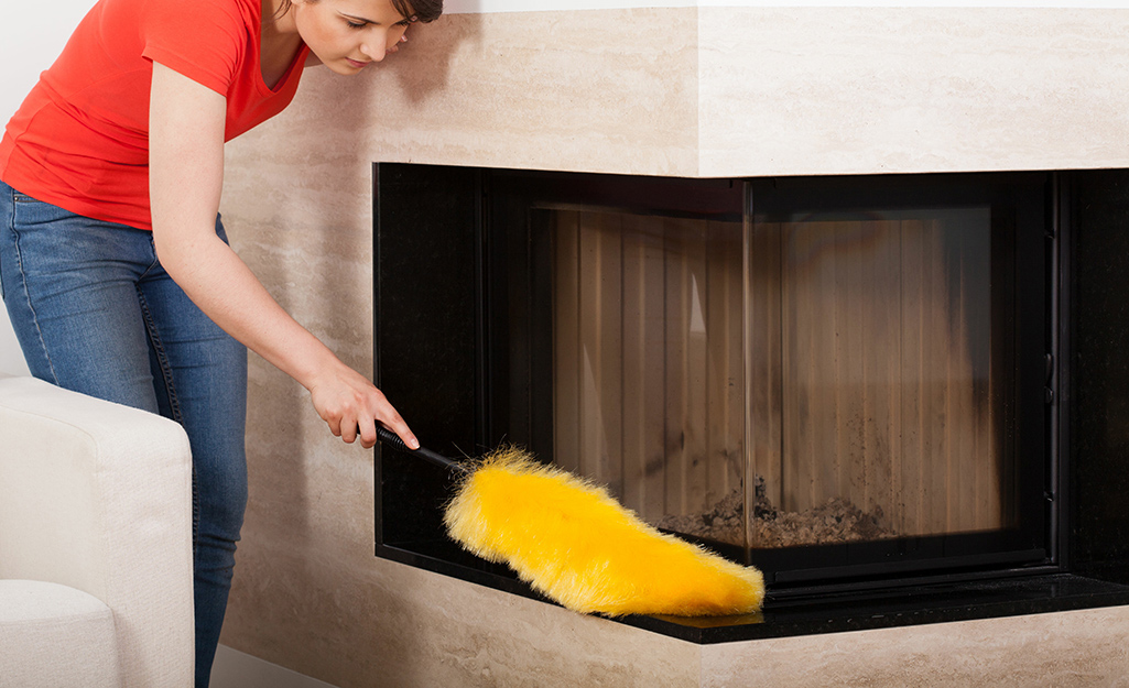How To Clean An Electric Fireplace  