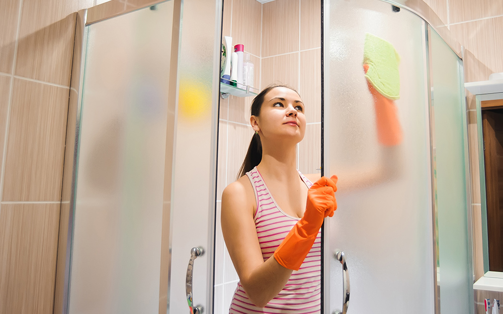 How to Clean Glass Shower Doors - The Home Depot